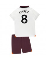 Manchester City Mateo Kovacic #8 Vieraspaita Lasten 2023-24 Lyhythihainen (+ shortsit)